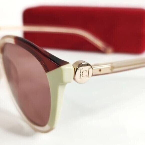 Carolina Herrera Sunglasses CH0053 Cat Eye Designer NEW - Picture 4 of 14